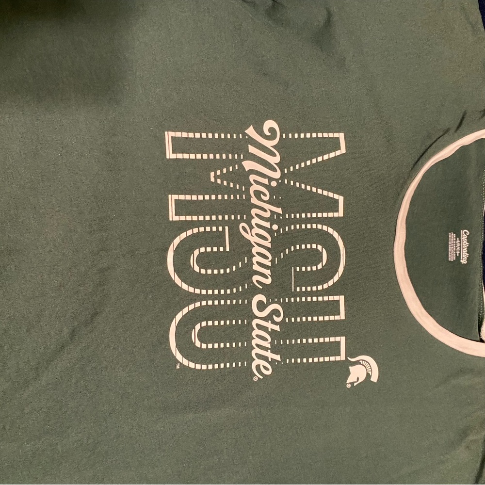Champion Green Michigan State T-Shirt